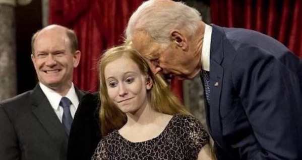 Biden is creepy with women 620x330