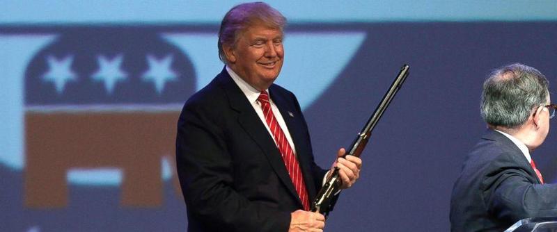 Trump gun