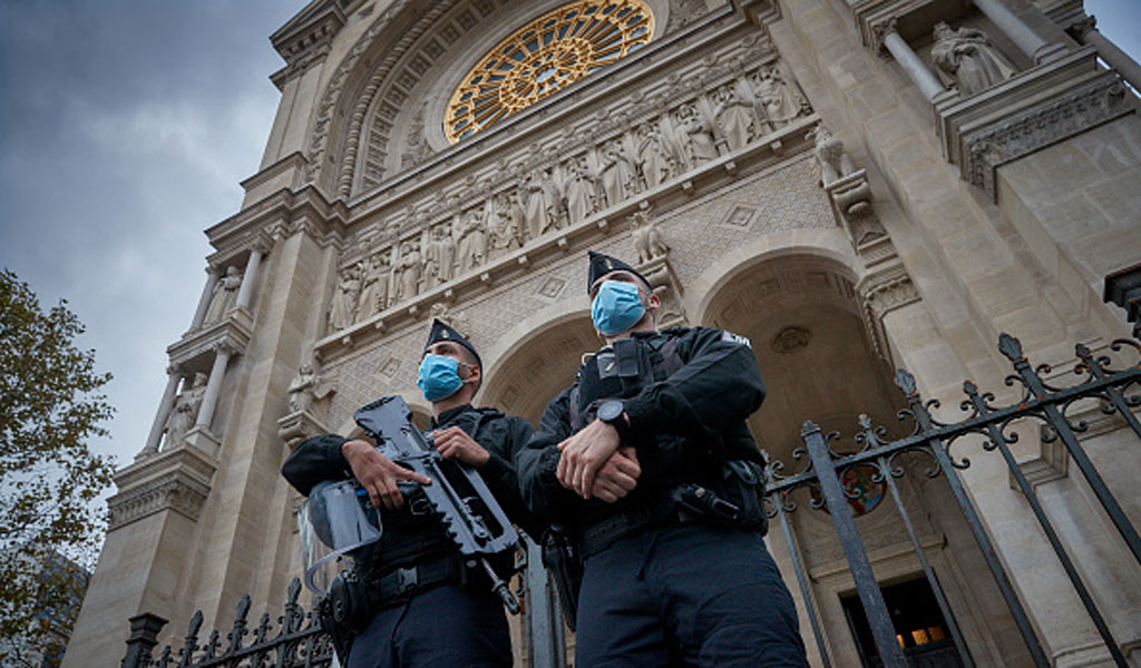 France Guards St Augustine Church Paris Kiran Ridley Getty 1024 600